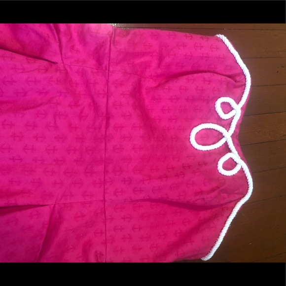 FINAL$$ RARE LILLY Pulitzer Nautical Cotton Mini Dress Sailor Dress - Picture 4 of 10